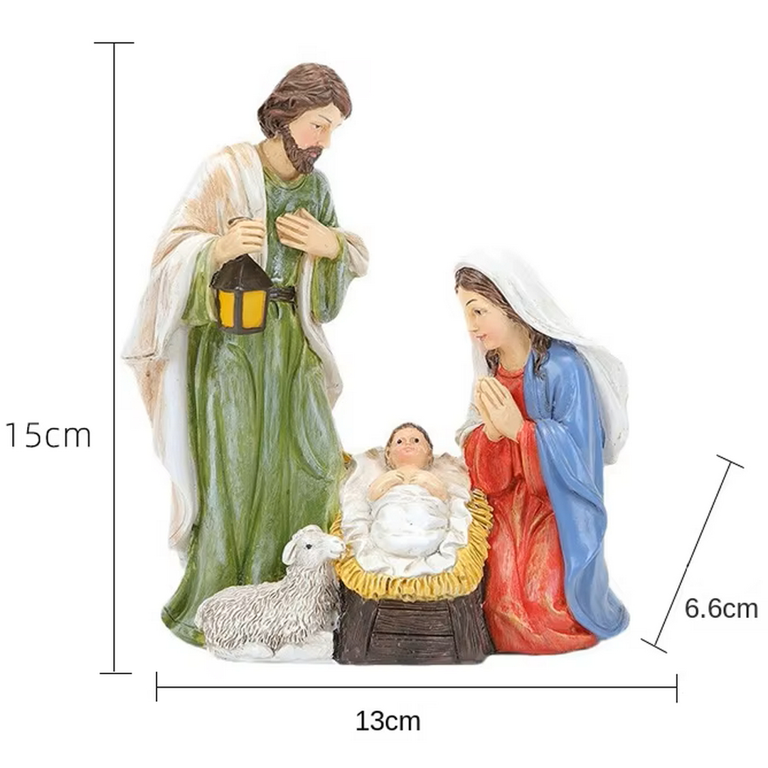 Gaira® Vánoční betlém Marie a Josef s Ježíškem B6406