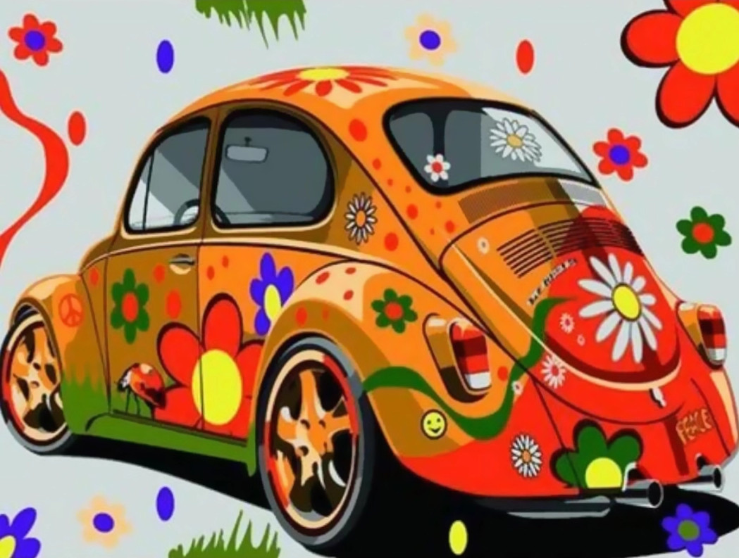 Gaira® Malování podle čísel Volkswagen M2773YV