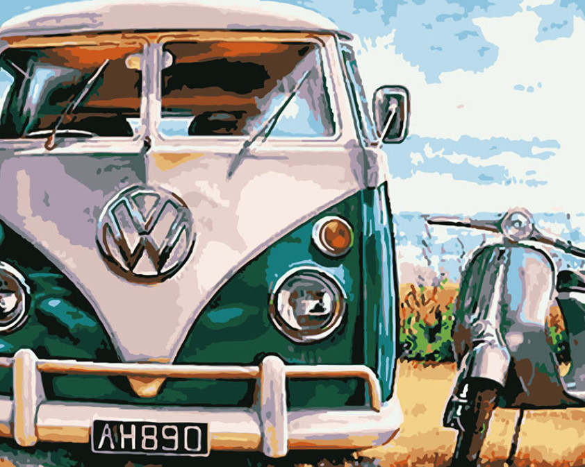 Gaira® Malování podle čísel Volkswagen M861YV