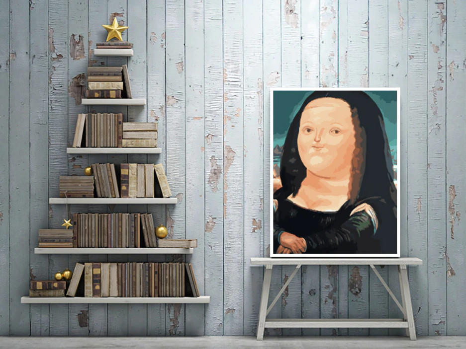 Gaira® Malování podle čísel Fernando Botero - Mona Lisa M991756