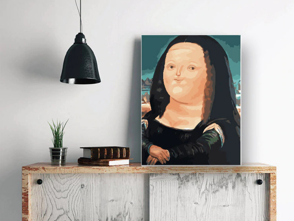 Gaira® Malování podle čísel Fernando Botero - Mona Lisa M991756