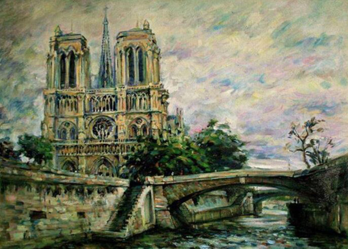 Gaira® Malování podle čísel Notre-Dame M991804