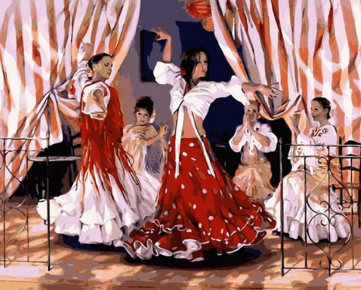 Gaira® Malování podle čísel Španělské tanečnice M991894