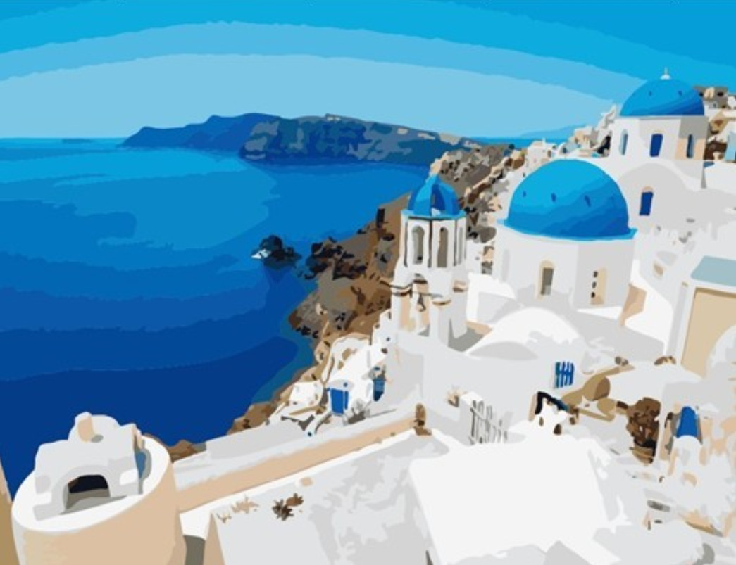 Gaira® Malování podle čísel Řecko Aegean M992013
