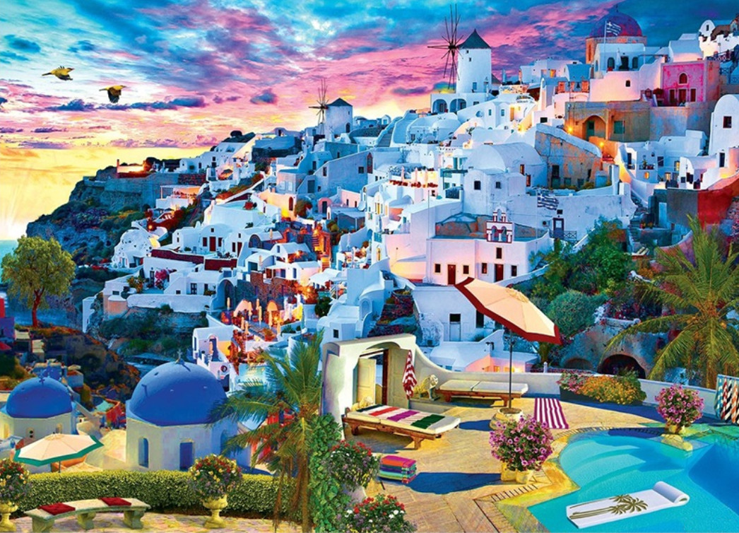 Gaira® Malování podle čísel Řecko M992129