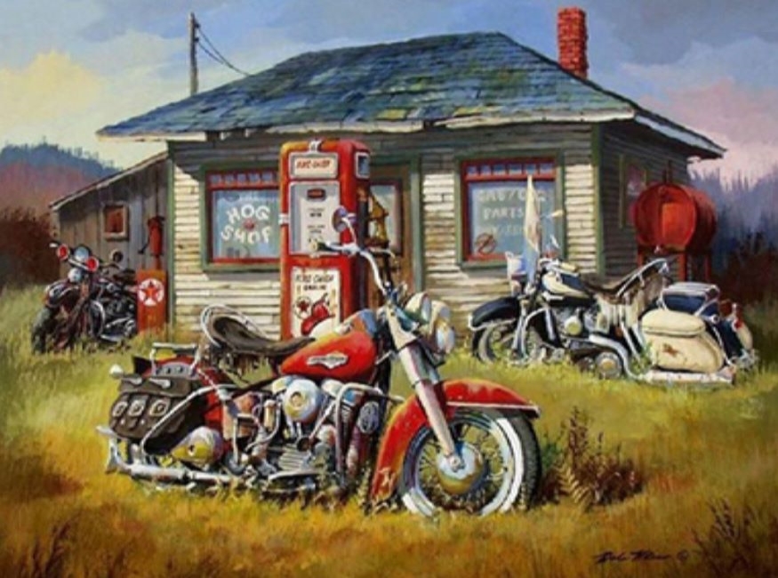 Gaira® Malování podle čísel Harley Davidson M992572