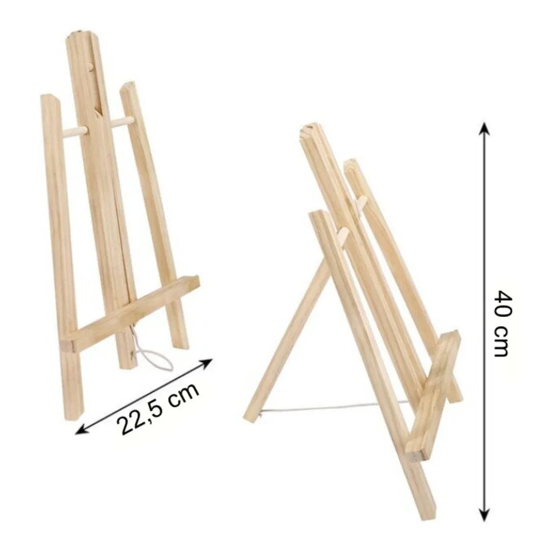 Gaira® Dřevěný malířský stojan ST4022 40cm