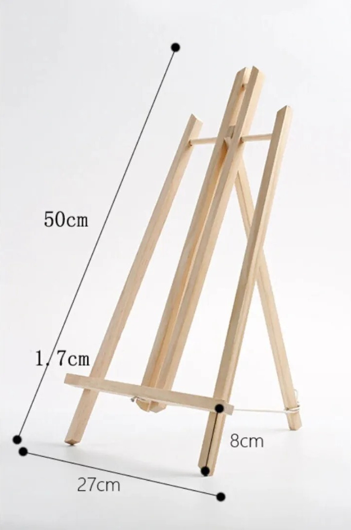 Gaira® Dřevěný malířský stojan ST5027 50cm