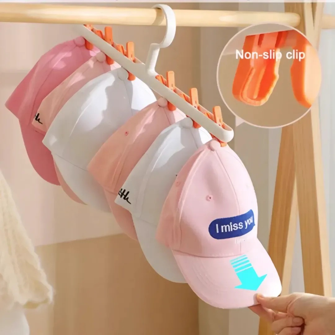 Gaira® Držák na kšiltovky a módní doplňky 70654, Barva béžová