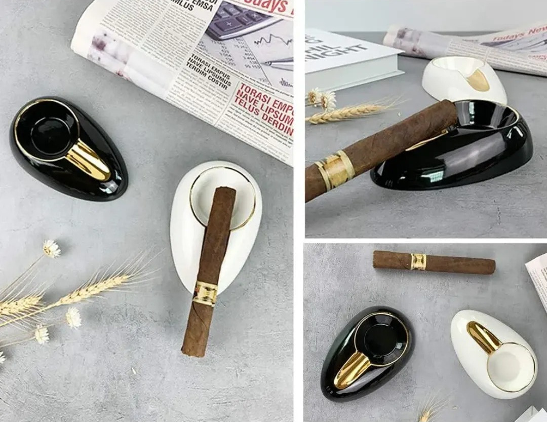 Gaira® Popelník na doutník 8050, Barva černá