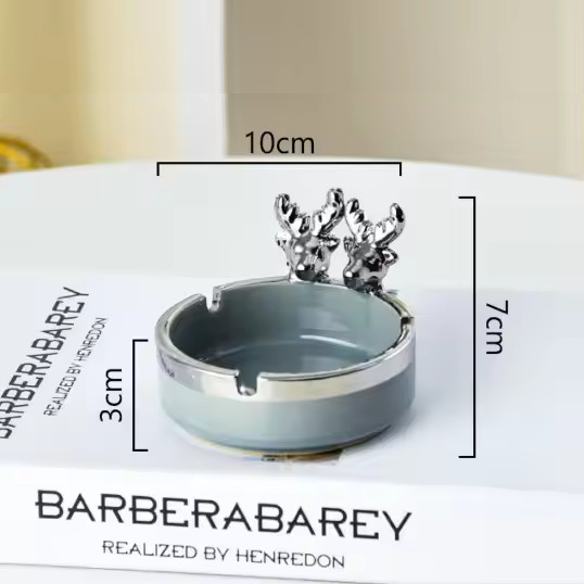Gaira® Popelník Jelínek 8169, Barva krémová