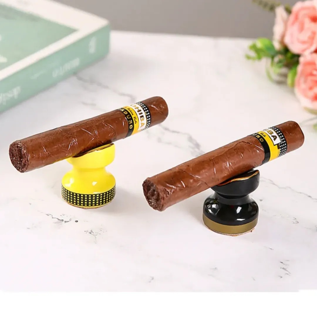 Gaira® Stojánek na doutník 8185, Barva žlutá