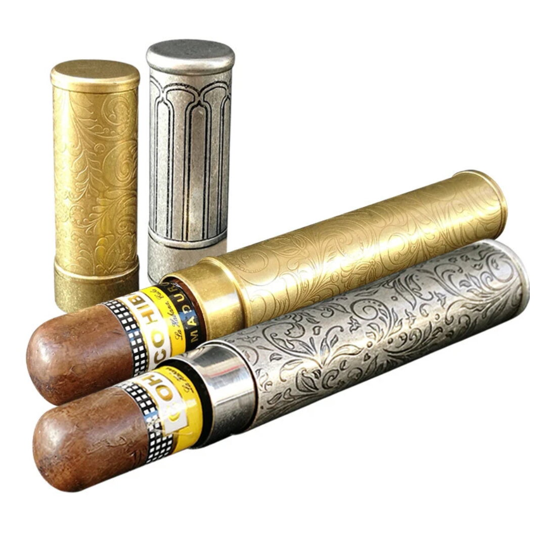 Gaira® Pouzdro na doutník 8023, Barva bronzová
