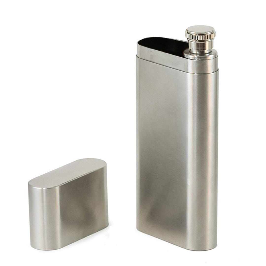 Gaira® Placatka 60ml s pouzdrem na doutníky 8277