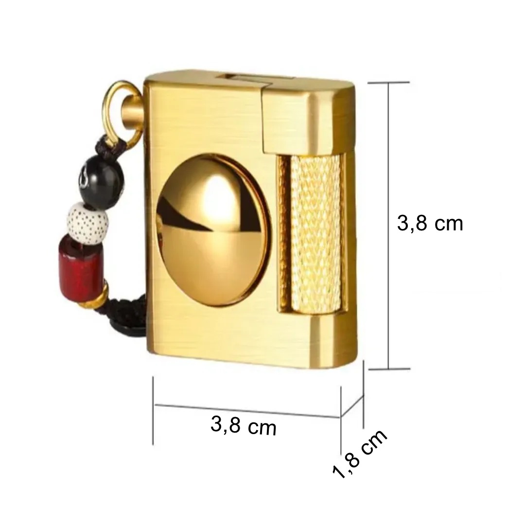 Gaira® Benzínový zapalovač 80101, Barva zlatá