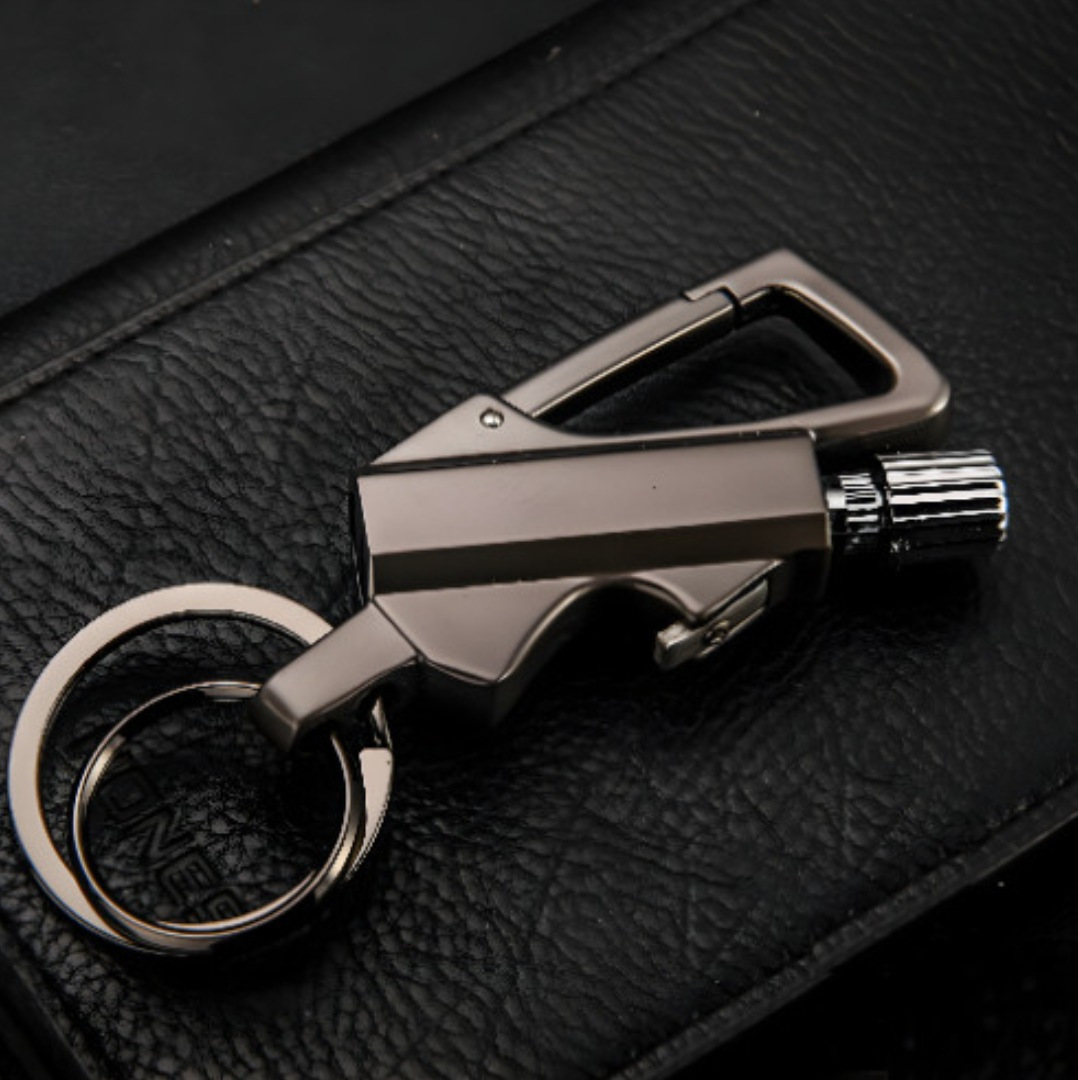 Gaira® Benzínový zapalovač 81275, Barva šedá