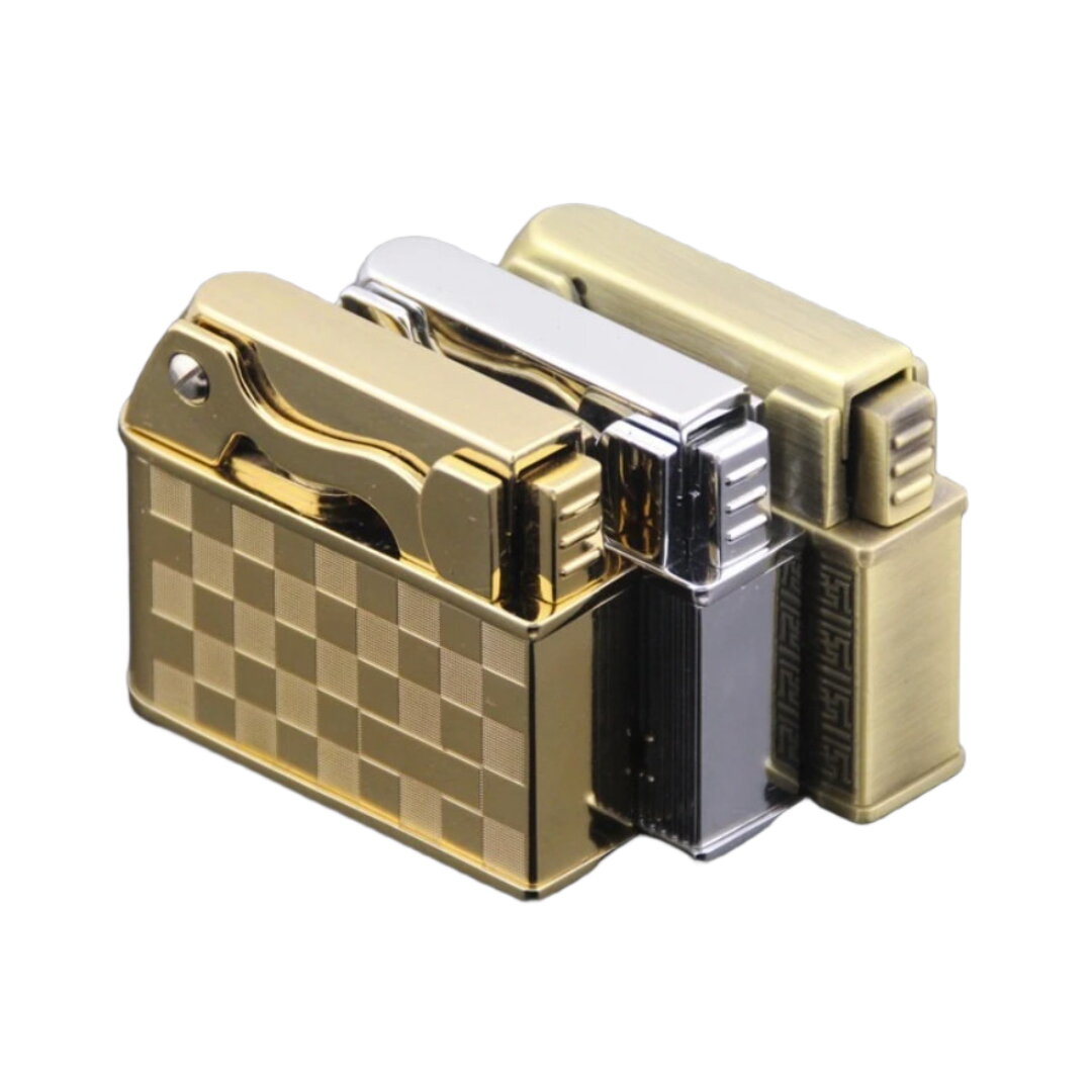 Gaira® Benzínový zapalovač 8621, Barva stříbrná
