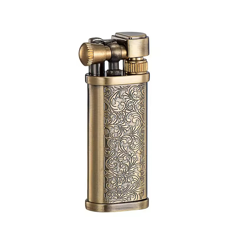 Gaira® Benzínový zapalovač 8720, Barva stříbrná