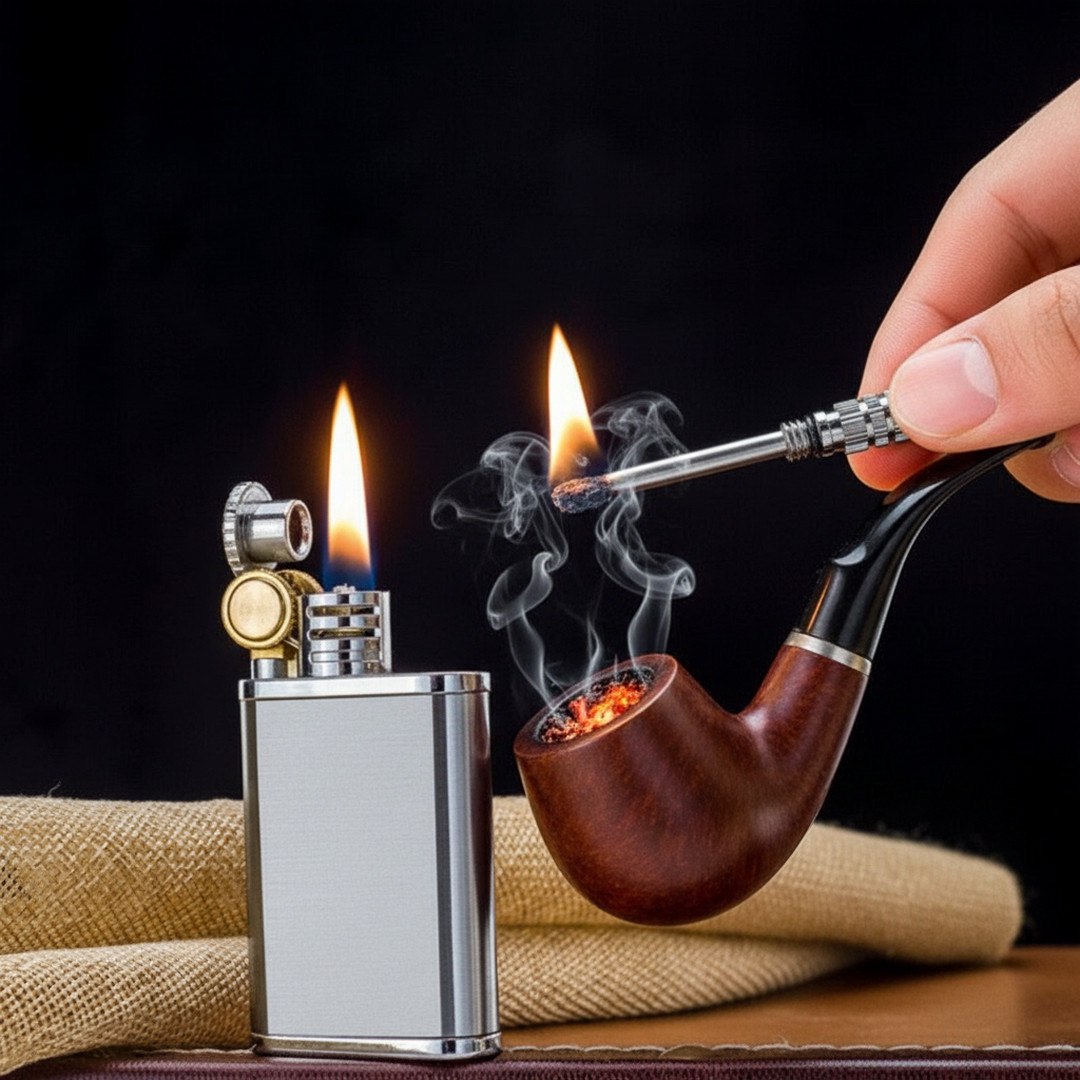 Gaira® Benzínový zapalovač 8803, Barva stříbrná