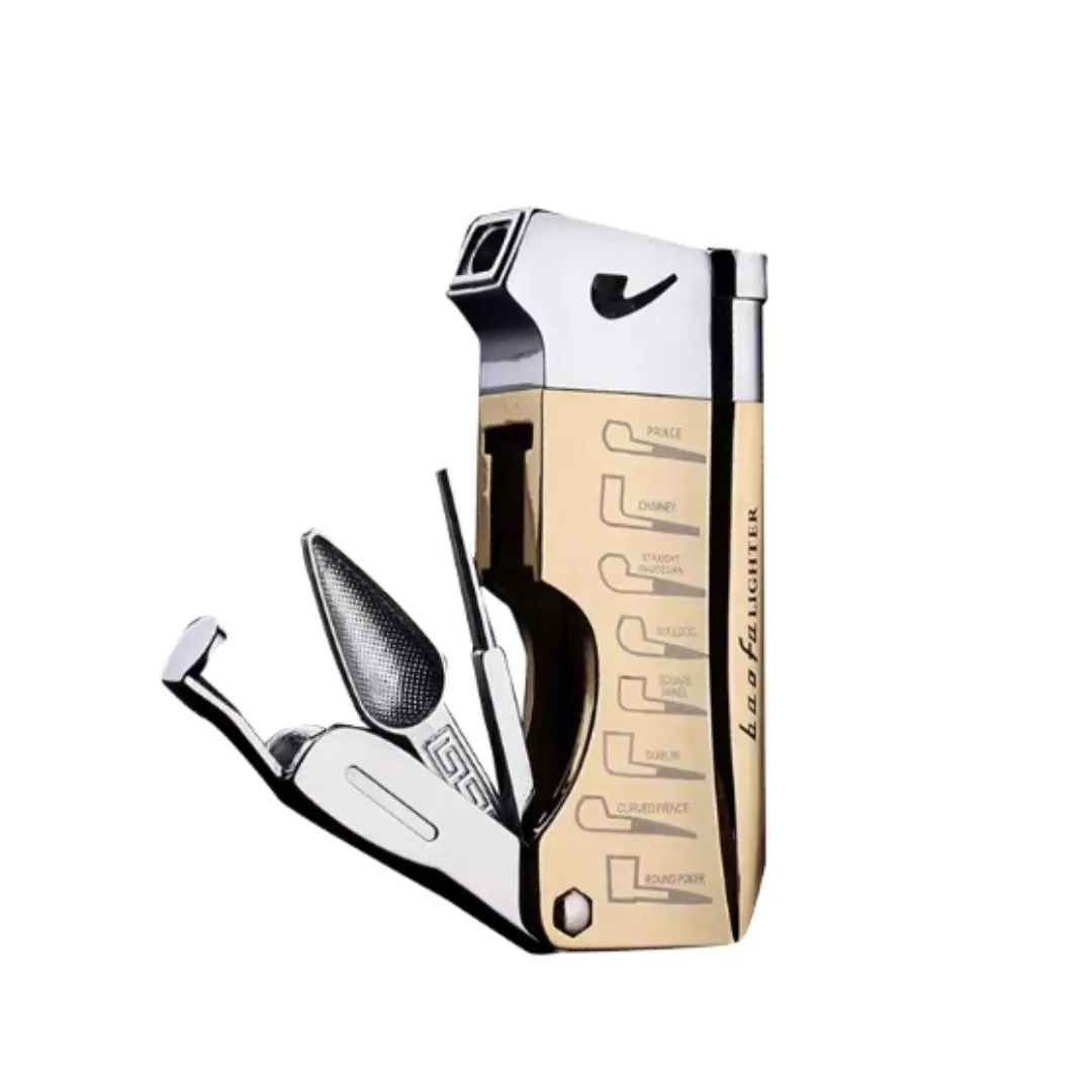 Gaira® Dýmkový zapalovač 8804, Barva zlatá