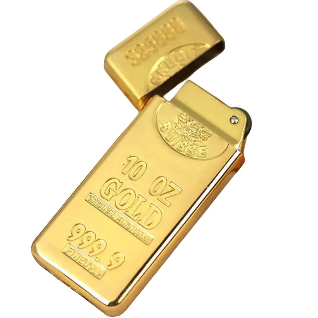 Gaira® Plynový zapalovač Gold 999.9