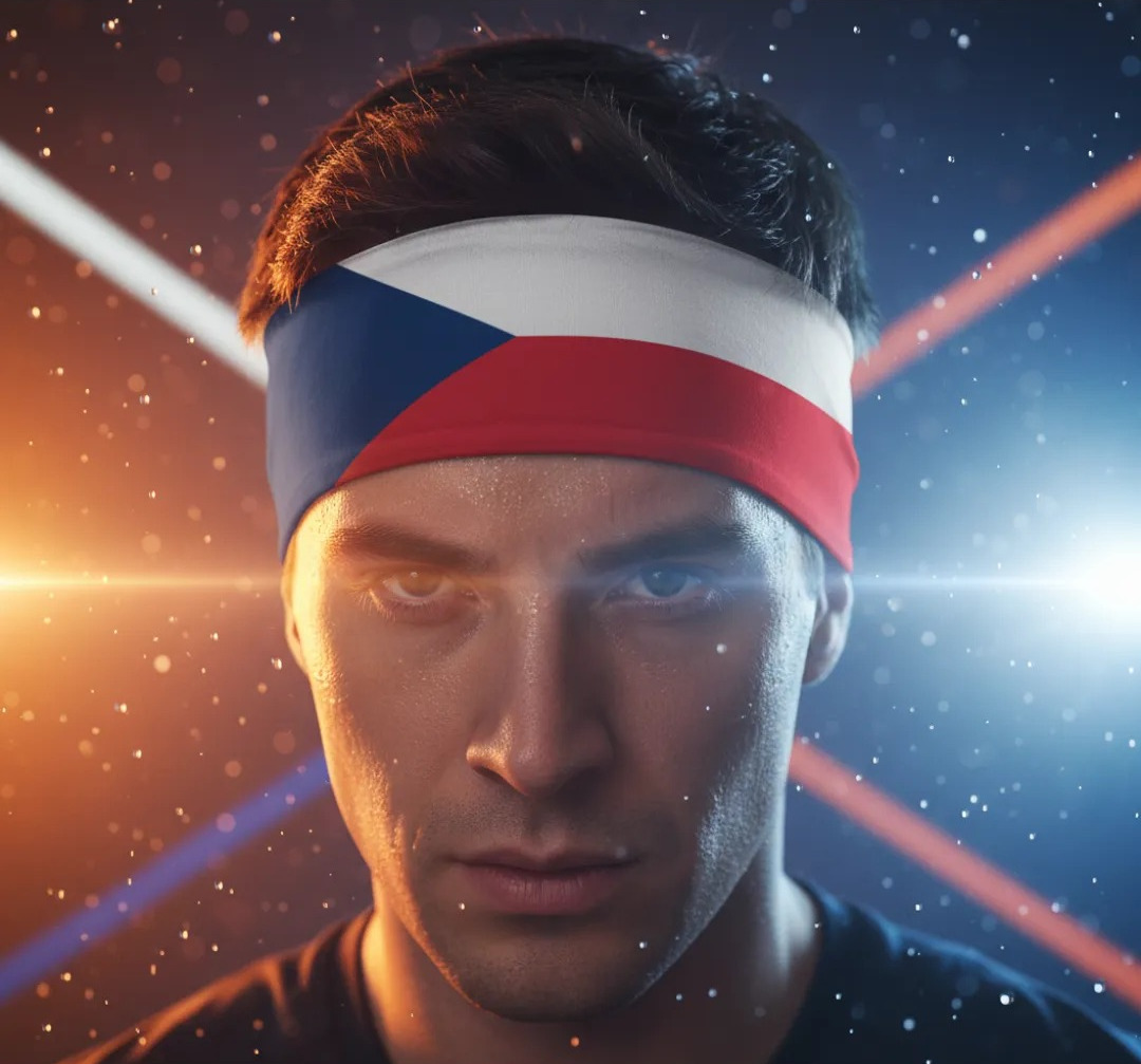 Gaira® Šátek Česká vlajka