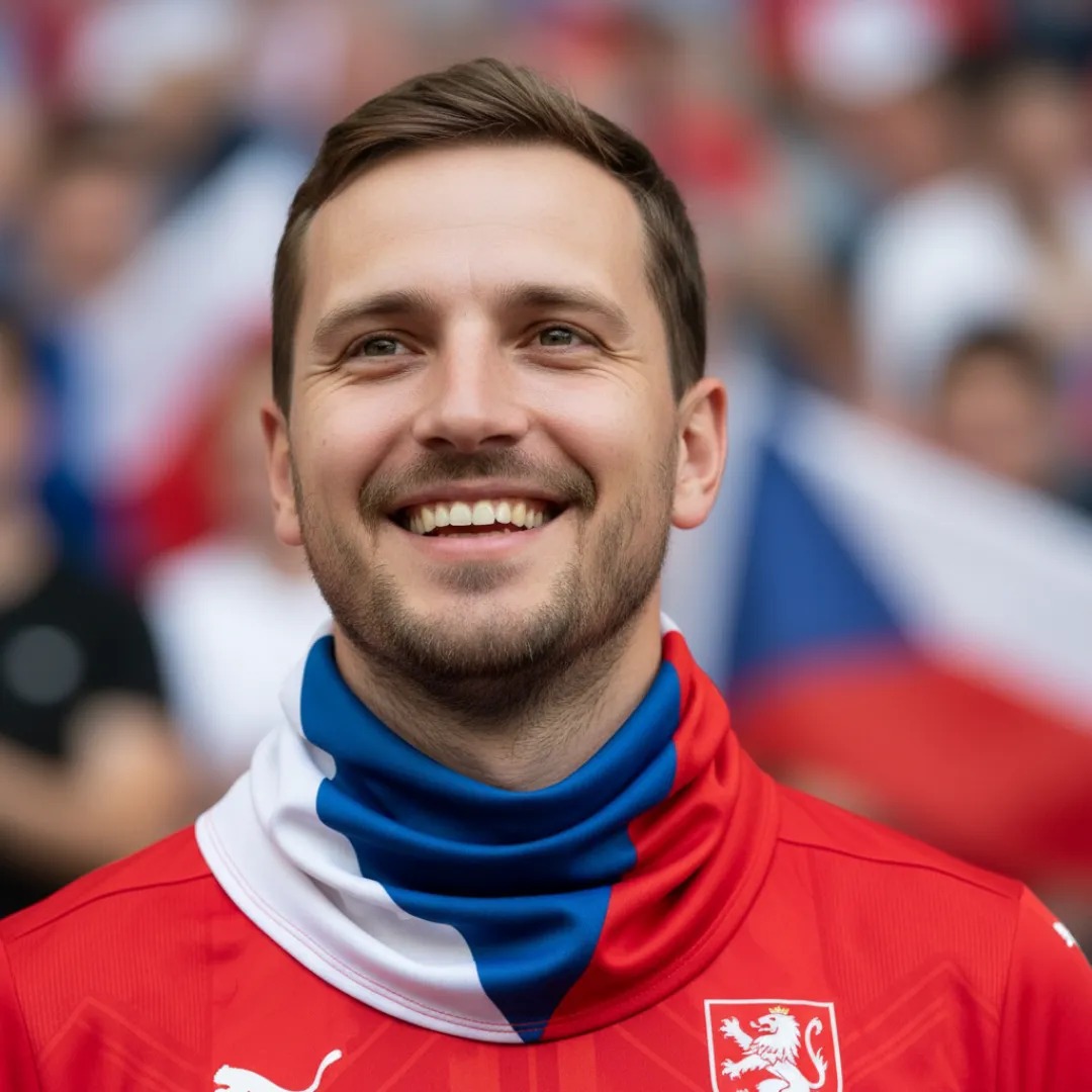 Gaira® Šátek Česká vlajka 7238