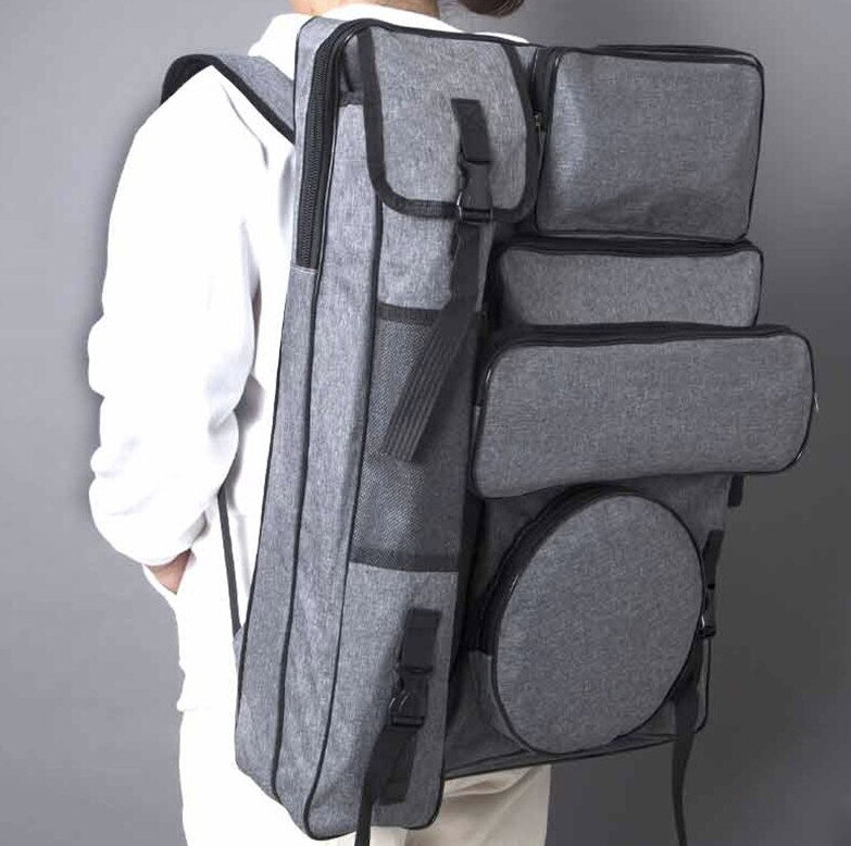 Gaira® Malířský batoh 5776, Barva šedá