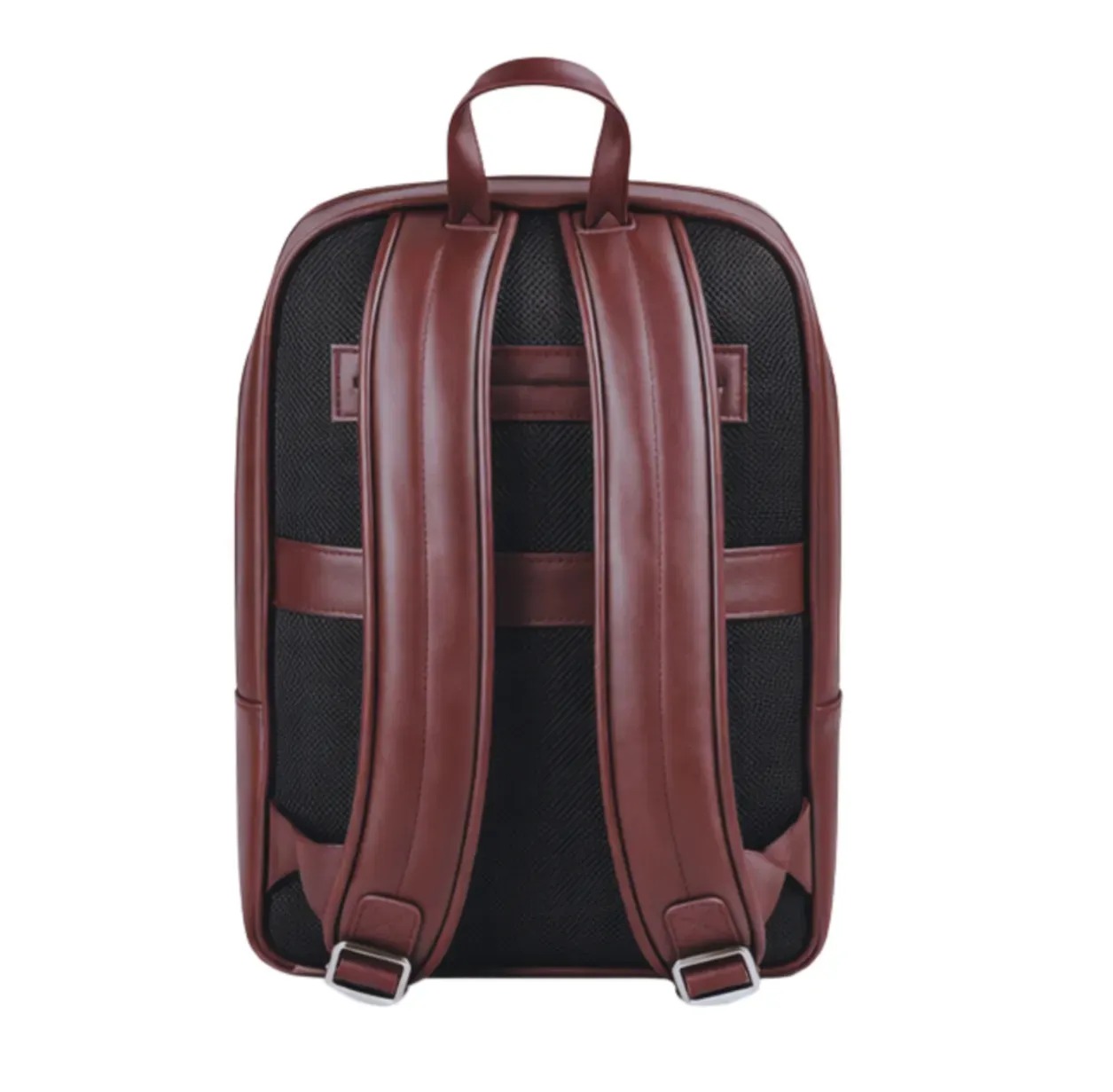 Gaira® Kožený batoh 58013, Barva vínová