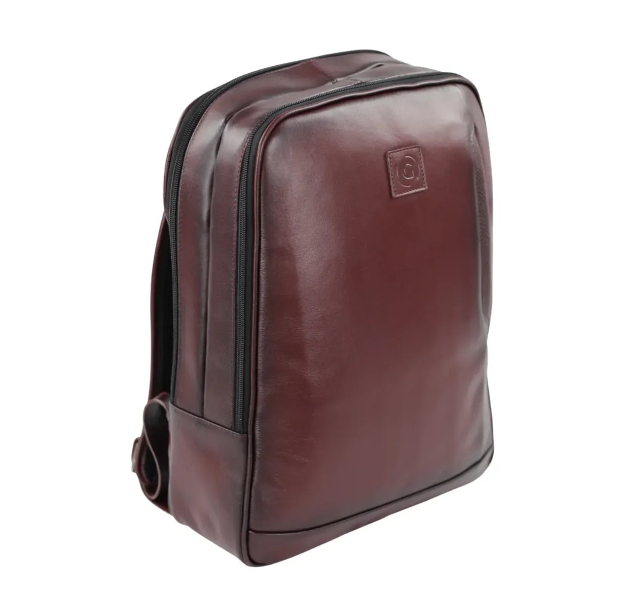 Gaira® Kožený batoh 58013, Barva vínová