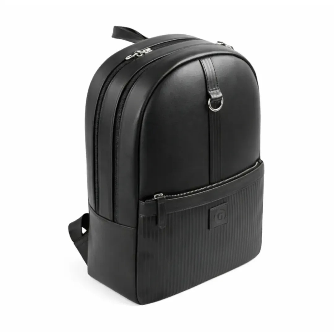 Gaira® Kožený batoh 58014, Barva černá
