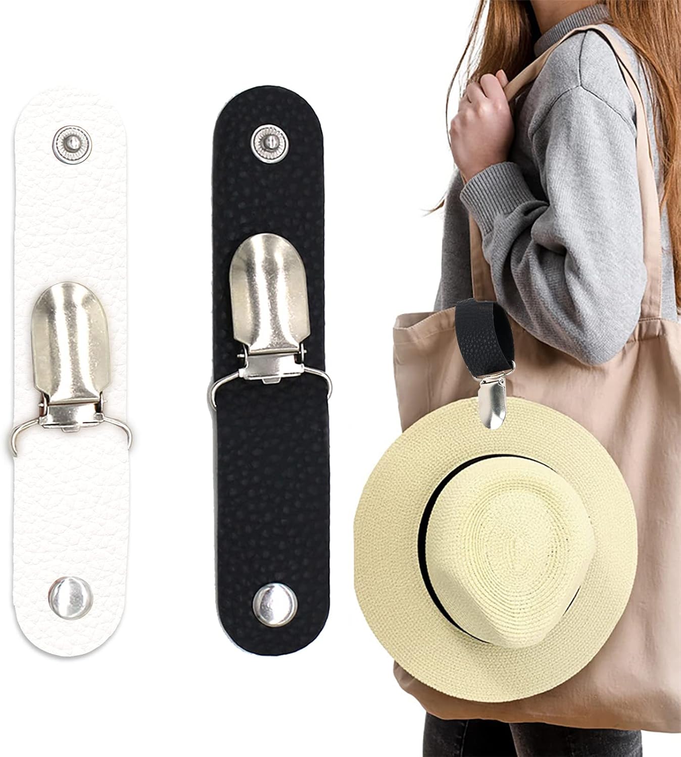 Gaira® Přívěsek na kabelku Klip na klobouk 3258, Barva červená