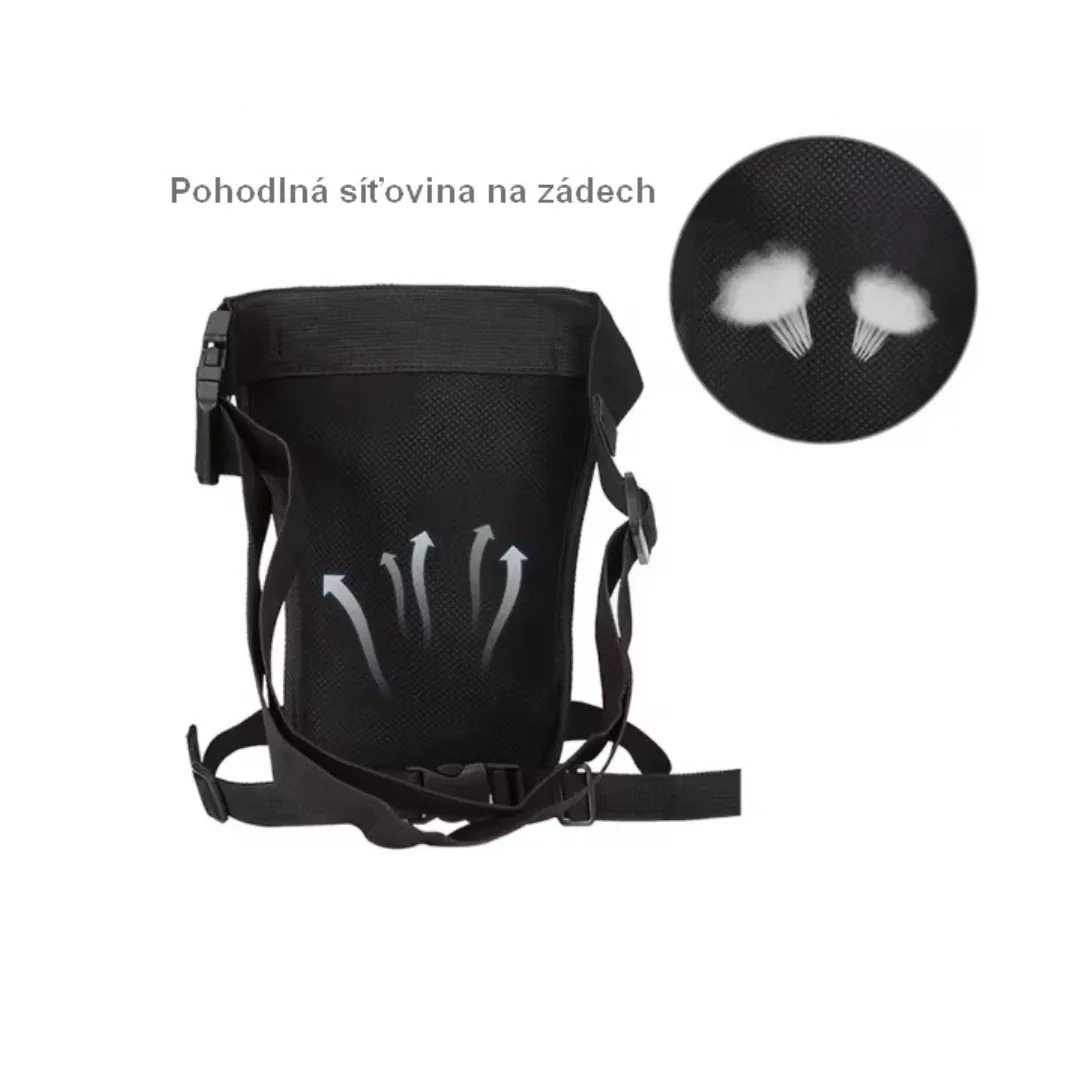 Gaira® Ledvinka Canvas 519480, Barva černá