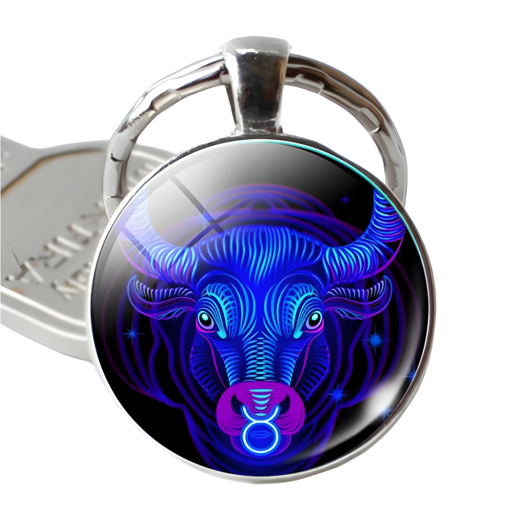 Gaira® Přívěsek na klíče Zodiac 30802, Znamení zvěrokruhu Lev