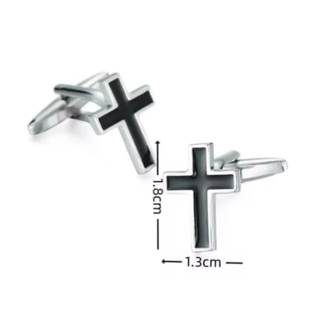 Gaira® Manžetové knoflíčky Kříž 31045