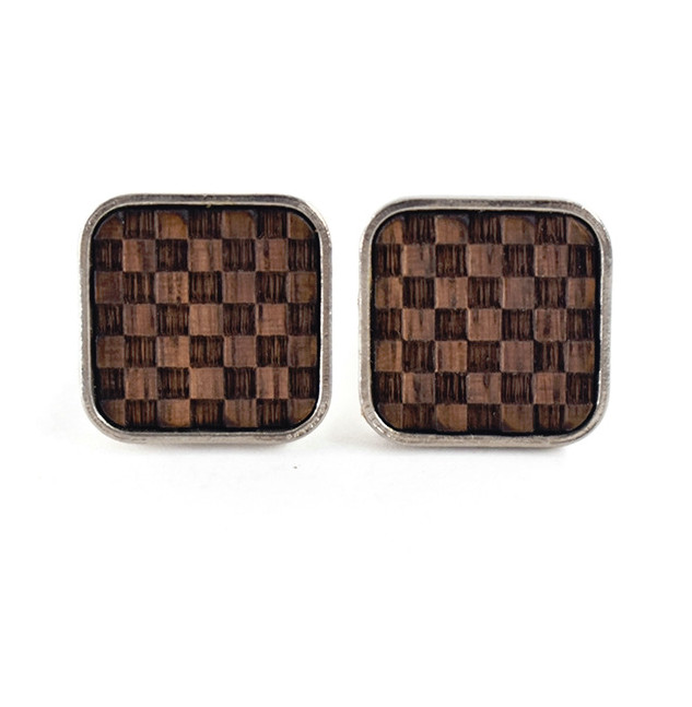 Gaira® Dřevěné manžetové knoflíčky 709113