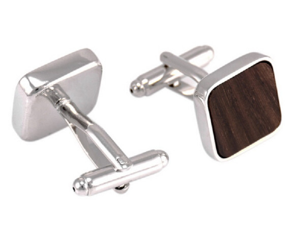 Gaira® Dřevěné manžetové knoflíčky 709114