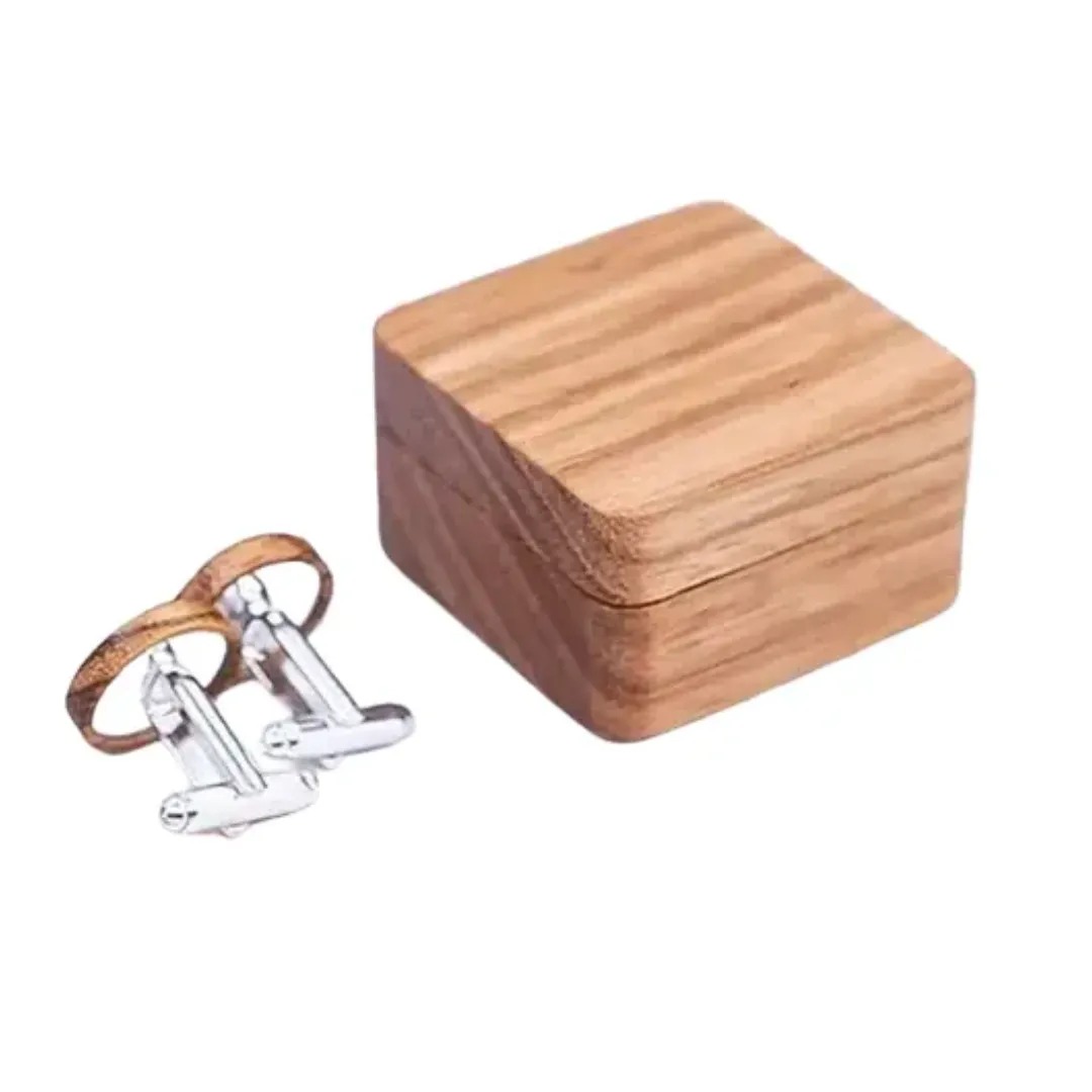 Gaira® Dřevěné manžetové knoflíčky 709124