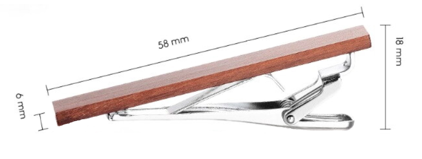 Gaira® Manžetové knoflíčky a spona na kravatu 70325, Barva červená