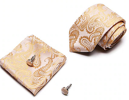 Gaira® Kravata, manžetové knoflíčky a kapesníček 7081-08