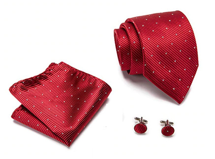 Gaira® Kravata, manžetové knoflíčky a kapesníček 7081-14