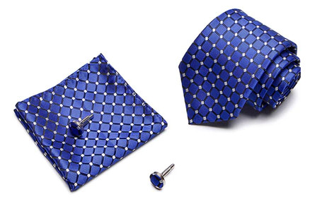 Gaira® Kravata, manžetové knoflíčky a kapesníček 7081-15