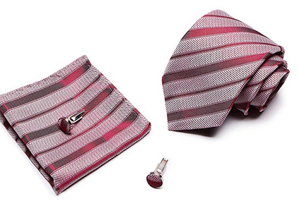 Gaira® Kravata, manžetové knoflíčky a kapesníček 7081-25
