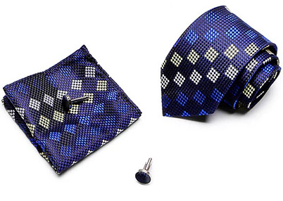 Gaira® Kravata, manžetové knoflíčky a kapesníček 7081-33