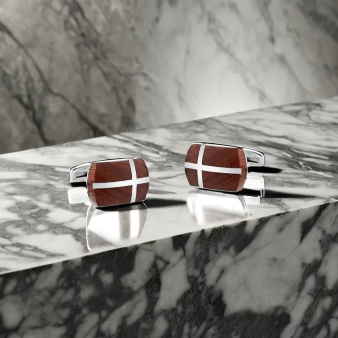 Gaira® Dřevěné manžetové knoflíčky 321508