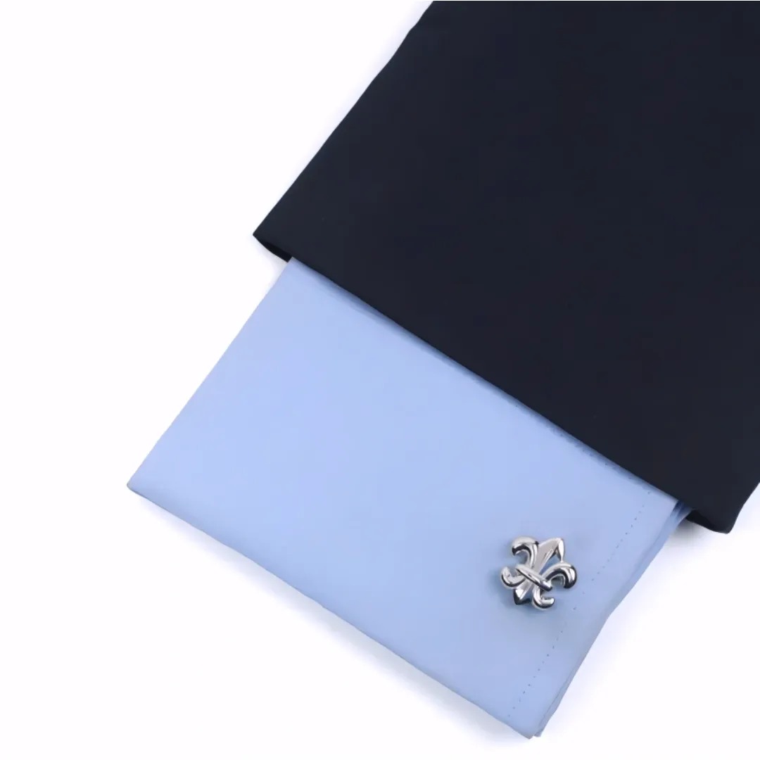 Gaira® Manžetové knoflíčky Skautská Lilie 32176, Barva zlatá