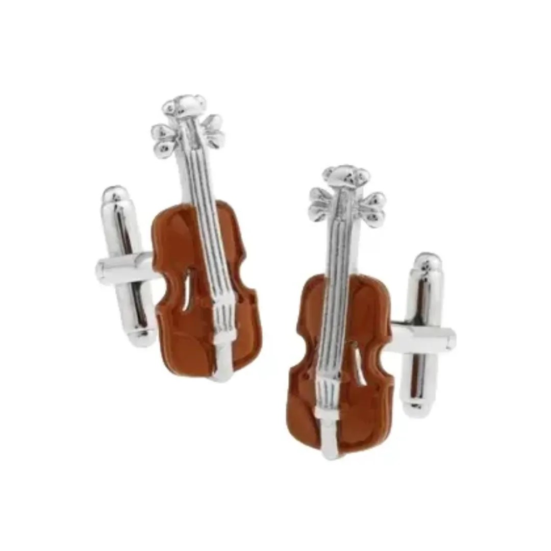Gaira® Manžetové knoflíčky Housle 391410