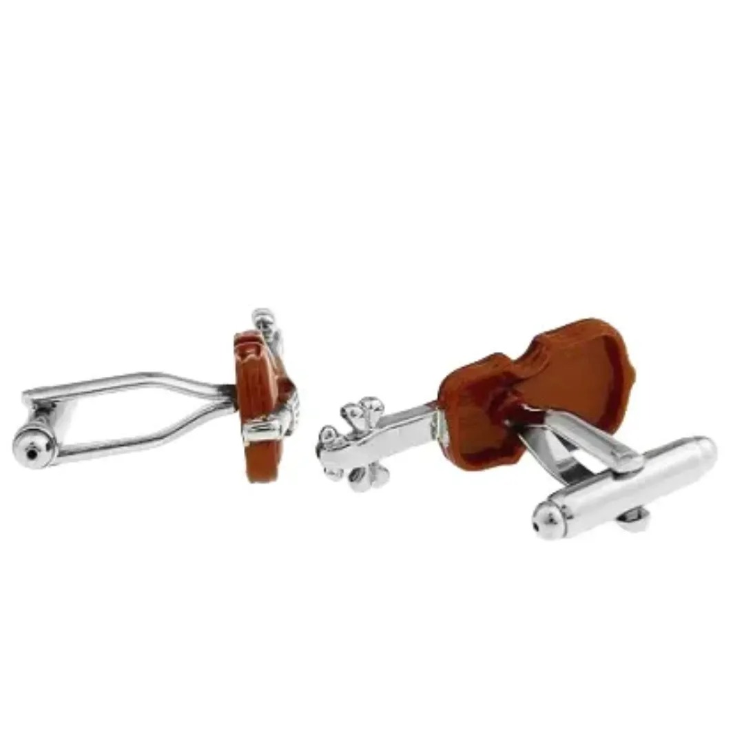 Gaira® Manžetové knoflíčky Housle 391410