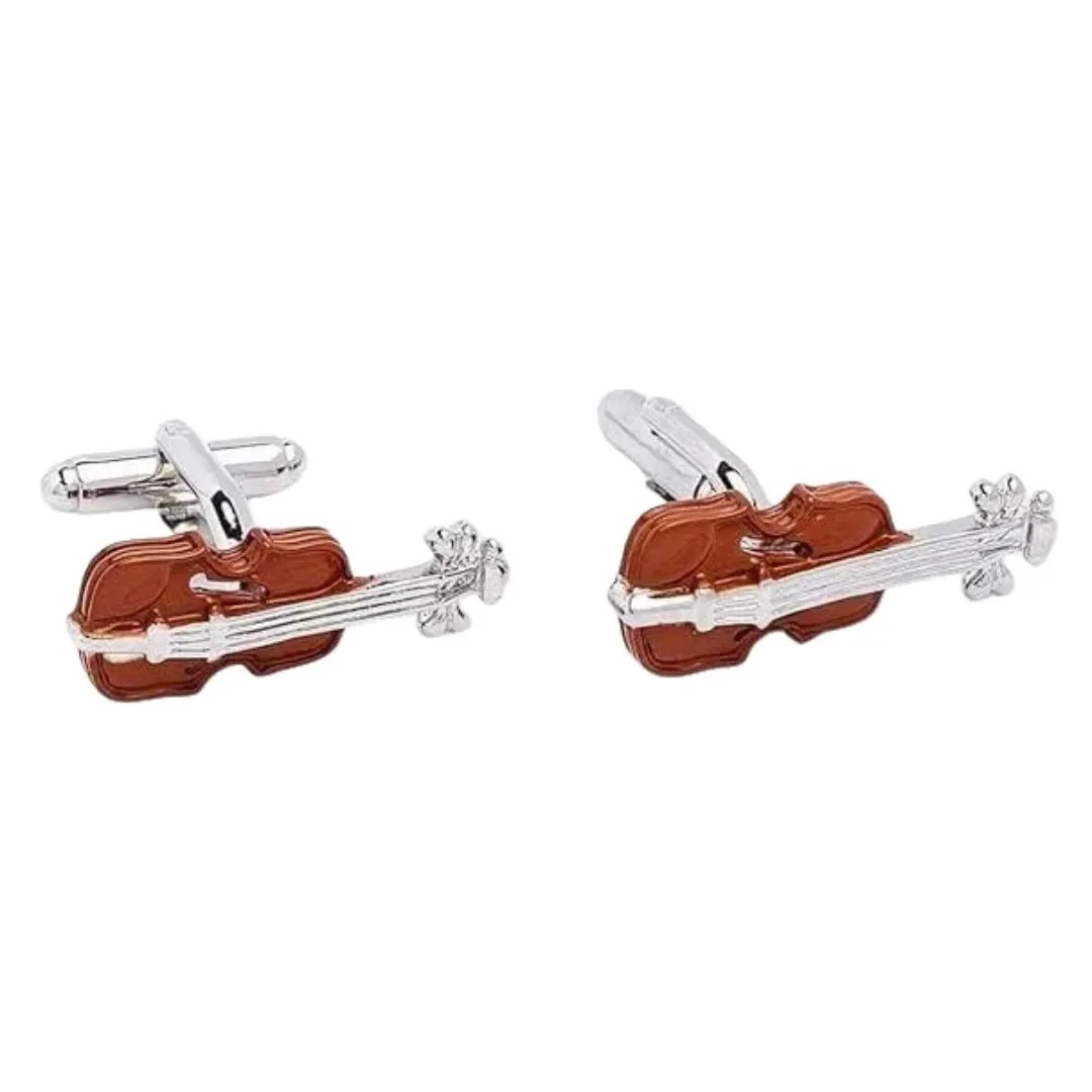 Gaira® Manžetové knoflíčky Housle 391410
