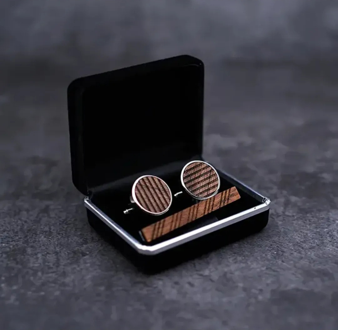 Gaira® Manžetové knoflíčky a spona na kravatu 70012